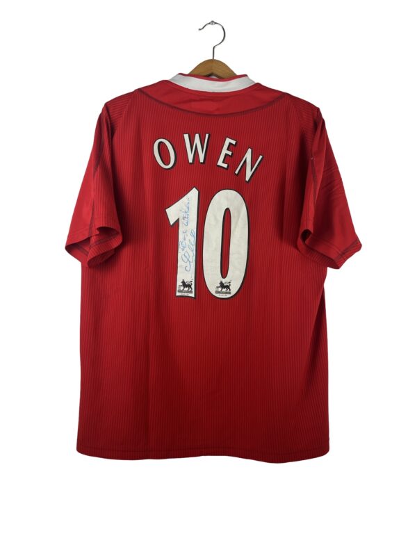 2002/03 - Liverpool - Owen 10 (XL)*Signé