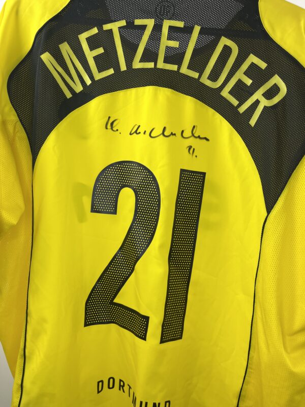 2004/05 - Borussia Dortmund - Metzelder 21 (XXL)*Match Issue – Image 3