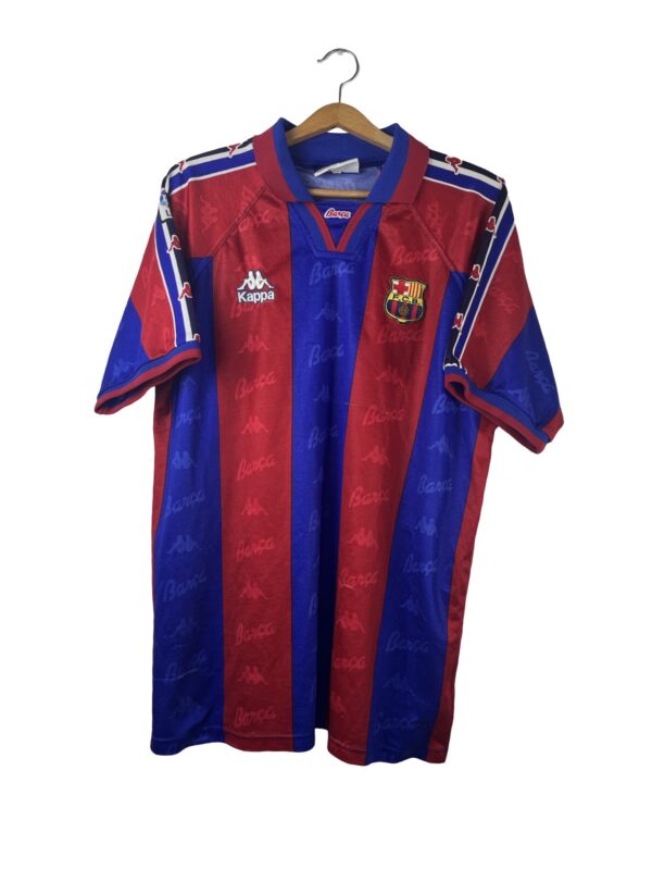 1995/96 - FC Barcelone - De la Peña 23 (XL)*Match Issue – Image 2