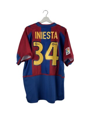 2002/03 - FC Barcelone - Iniesta 34 (L)