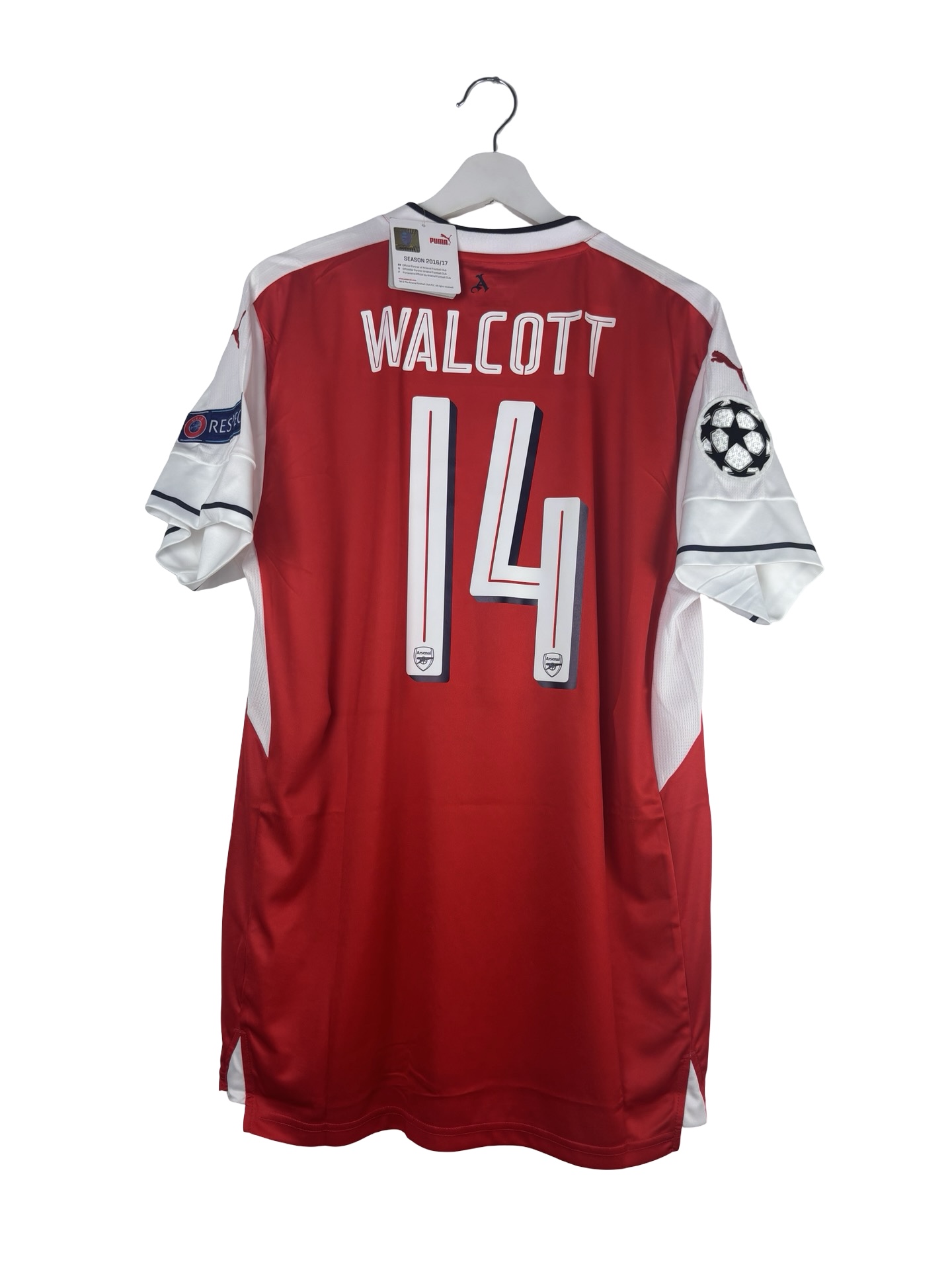 2016/17 - Arsenal - Walcott 14 (L)*BNWT